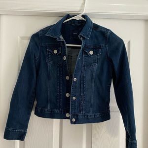 Adorable cropped denim jacket (EUC)